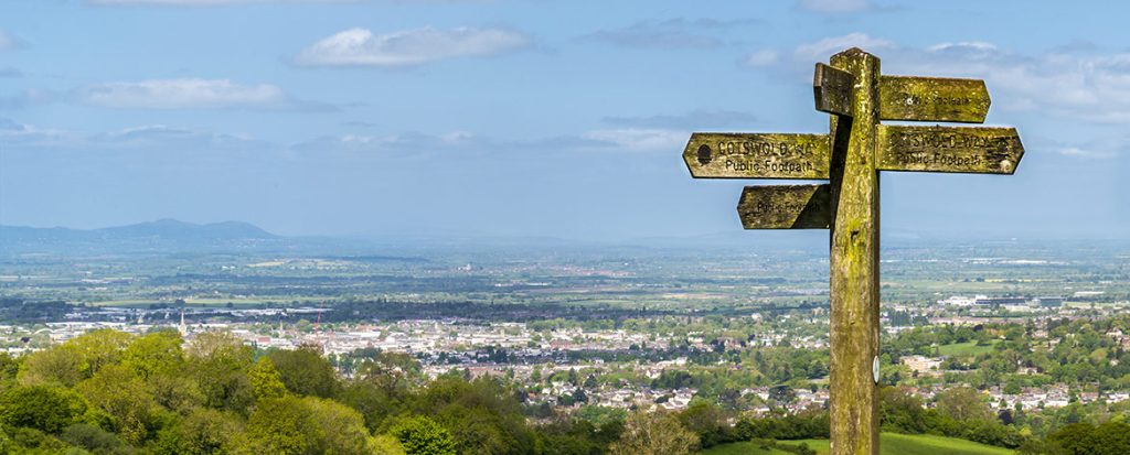 The Cotswold Way, one of the many reasons to visit The Cotswolds