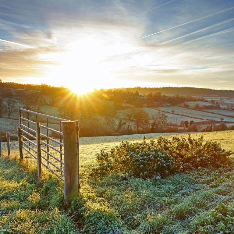 Picture shows stunning Cotswold landscape and represents new holiday cottages in the Cotswolds,
