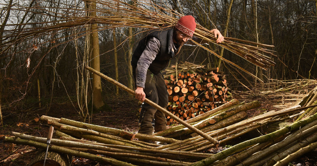 Cotswolds National Landscapes Rural Skills Courses includes Woodland Coppicing