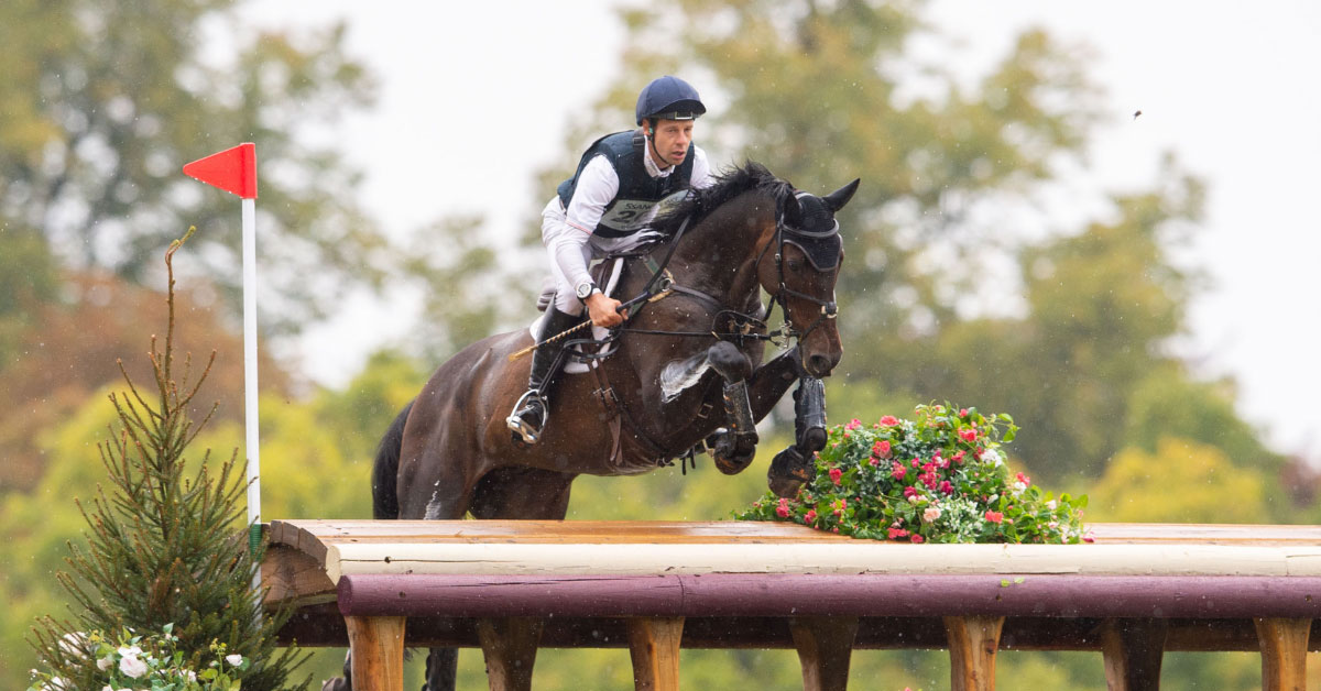 Dressage at Blenheim Palace International Horse Trials Cross Country