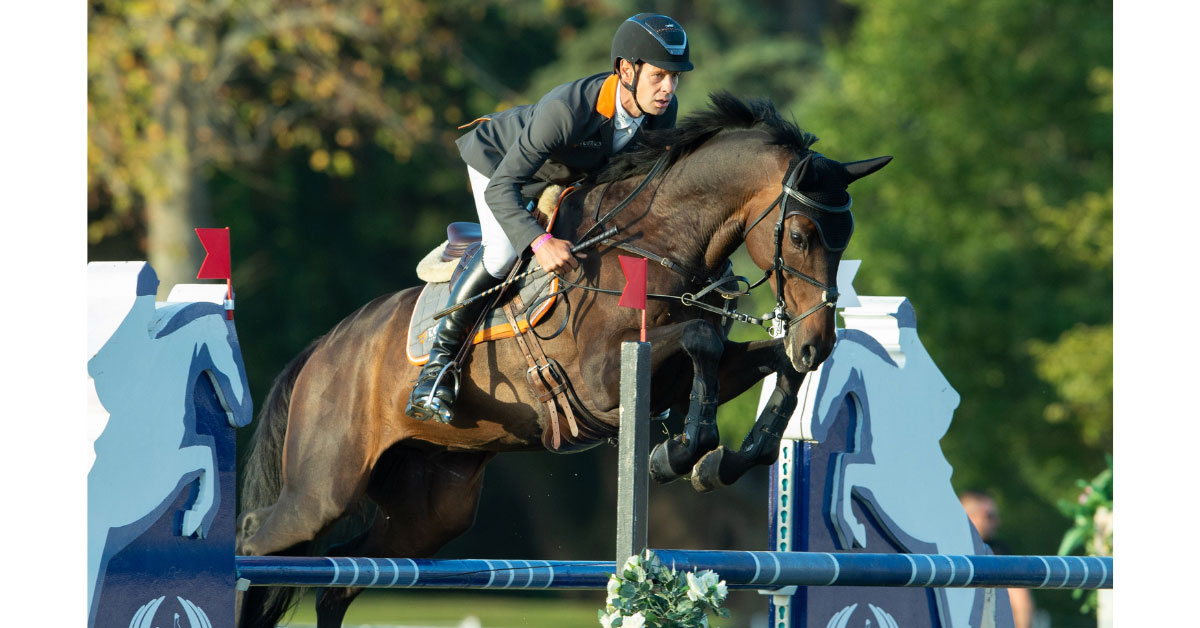Blenheim Palace International Horse Trials Show Jumping
