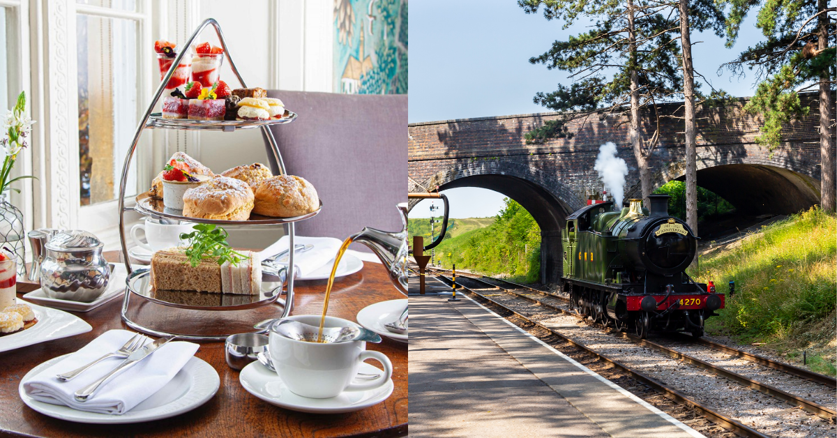 Steam Railway and Afternoon Tea in the Cotswolds