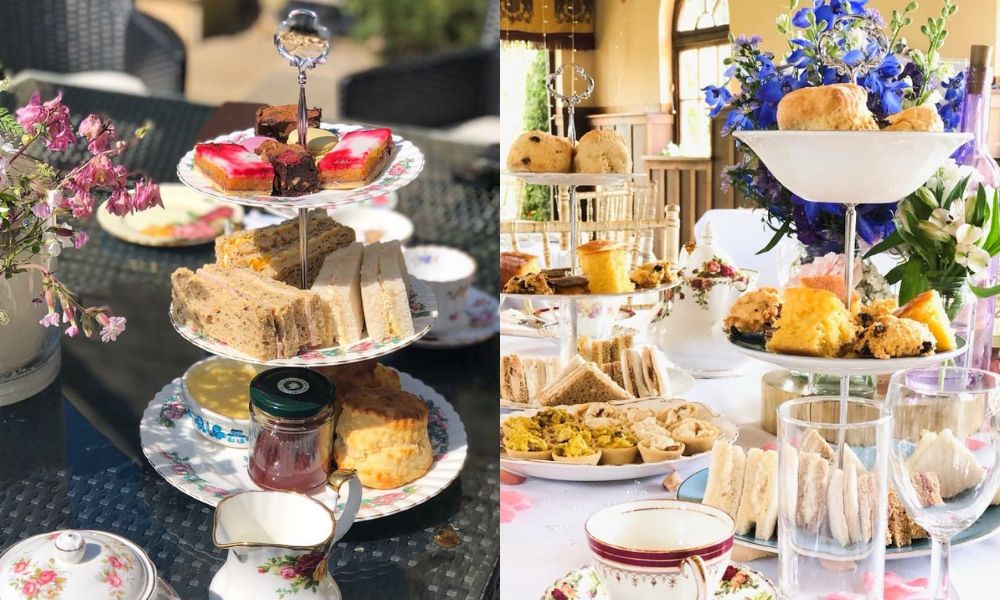 Afternoon tea served to you in your holiday cottage