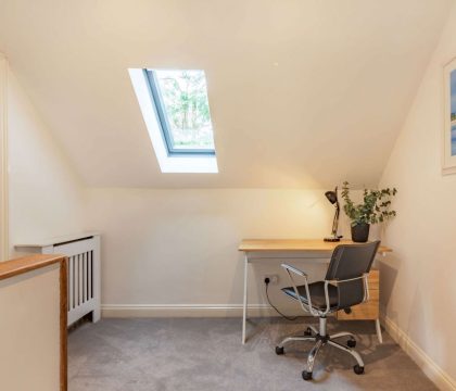The Old Garage Desk Area - StayCotswold