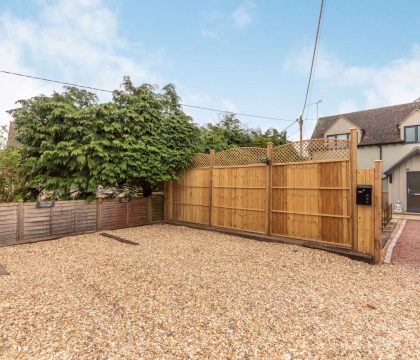 The Old Garage Allocated Parking Area - StayCotswold