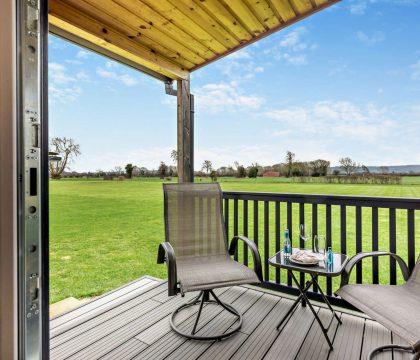 Cotswold View Decking Area - StayCotswold