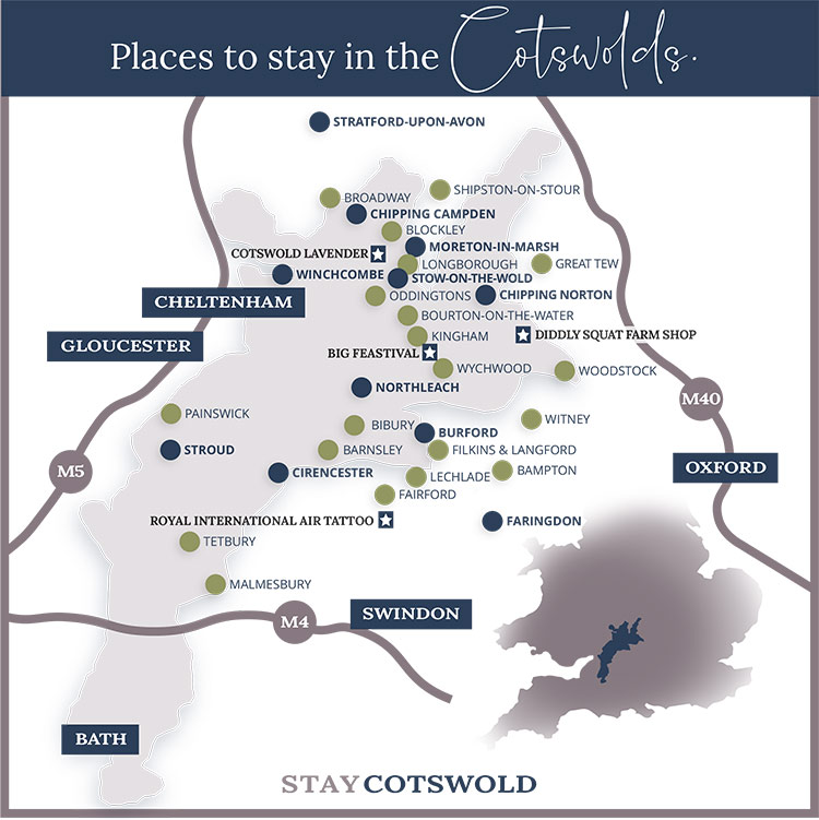 Places to stay in the Cotswolds
