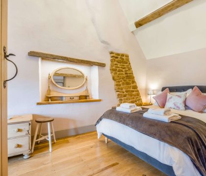 Little Barford Mill Master Bedroom - StayCotswold