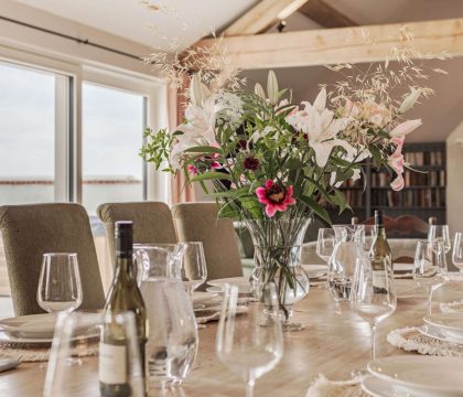 The Oat Barn Dining Area - StayCotswold