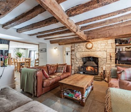 Barnsley Cottage Sitting Room - StayCotswold