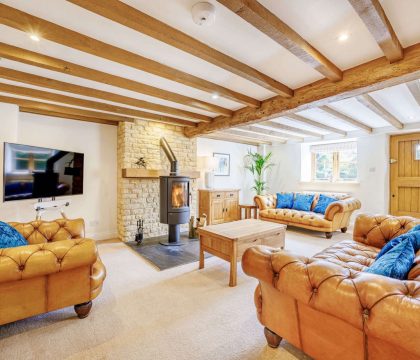 The Old Post Office Sitting Room - StayCotswold