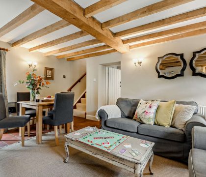 Top Cottage Living Room - StayCotswold