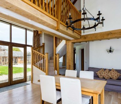 Goodlake Barns Dining Area - StayCotswold