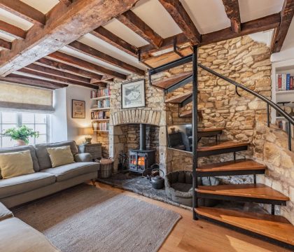 Garden Cottage Living Room - StayCotswold