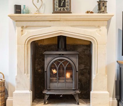 Honeystone Cottage Wood Burning Stove - StayCotwold