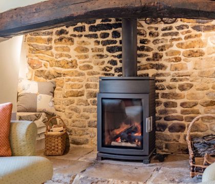 Cosy Corner Wood Burning Stove - StayCotswold