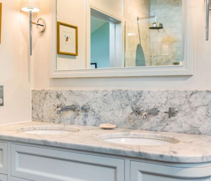 Hill View House Double Sinks - StayCotswold