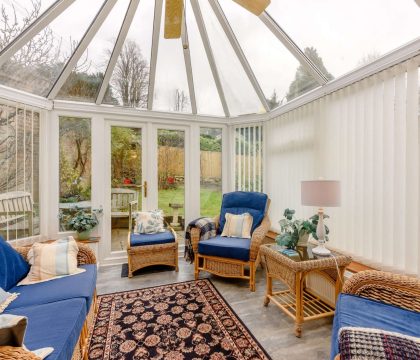 Rose Tree Cottage Conservatory - StayCotswold