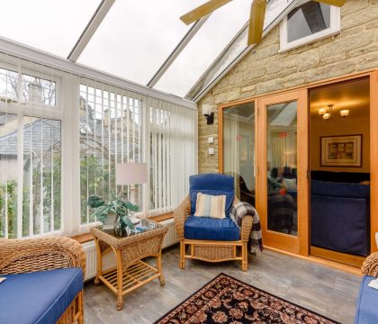 Rose Tree Cottage Conservatory - StayCotswold