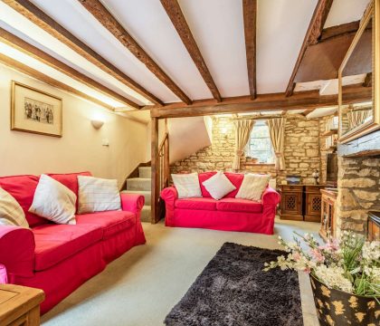 Lavender Cottage Living Room - StayCotswold