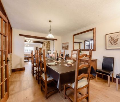 Grey Gables Barn Dining Room - StayCotswold