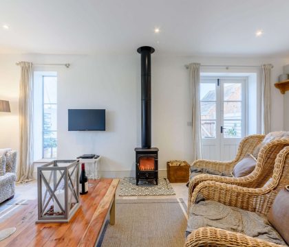 Furrow Barn Living Room - StayCotswold