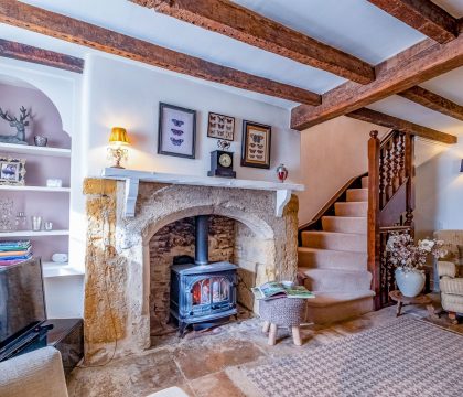 Bag End and Peppercorn Cottage Living Room - StayCotswold