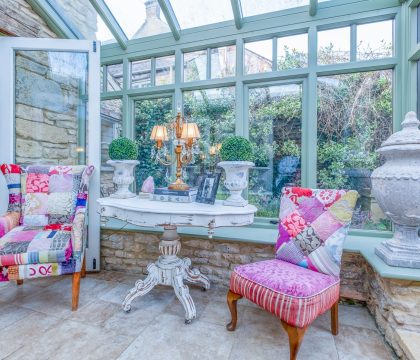 Bag End and Peppercorn Cottage Conservatory - StayCotswold