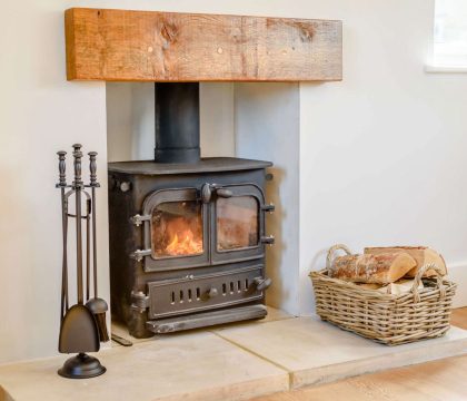 Hillcrest Cottage Wood Burning Stove - StayCotswold