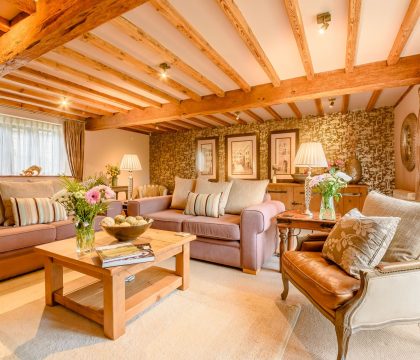 The Old Dairy Living Room - StayCotswold