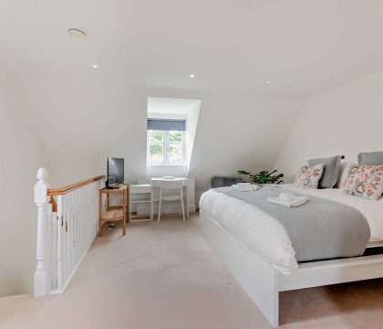 5 Stone Cottage Master Bedroom - StayCotswold