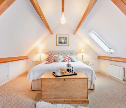 Elm Farm Annex Master Bedroom -  StayCotswold