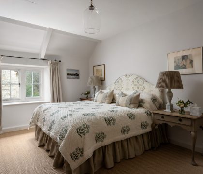 Woodman Cottage Master Bedroom - StayCotswold