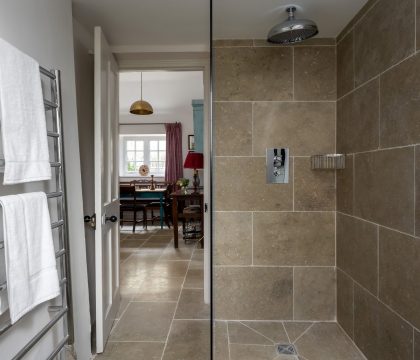 Woodman Cottage Family Shower Room - StayCotswold