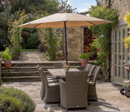 Rose Tree Cottage Patio - StayCotswold