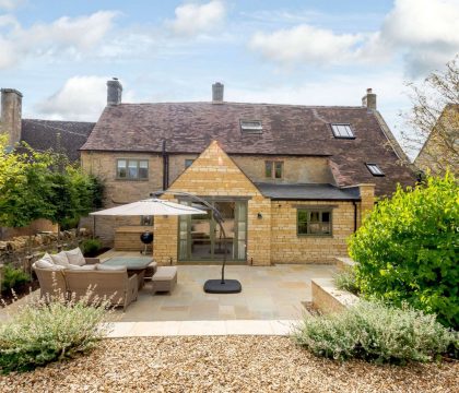 Millham Cottages Patio - StayCotswold