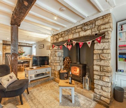 Miller's Cottage Living Room - StayCotswold