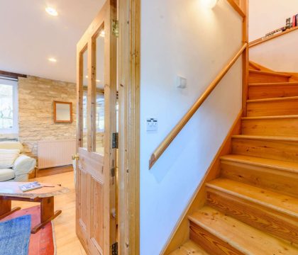 Steps Cottage Staircase - StayCotswold