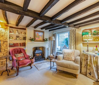 Pear Tree Cottage Bourton Living Room - StayCotswold