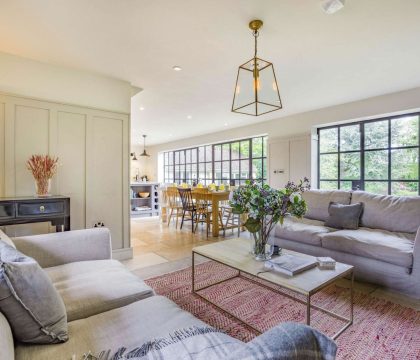 Willows House Living Room - StayCotswold