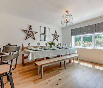 Lulham Dining Area - StayCotswold