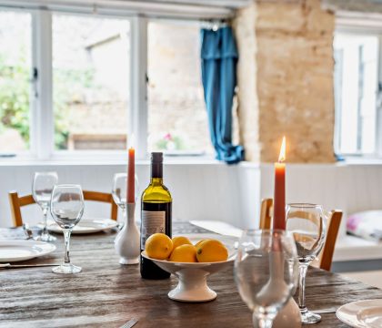 Rectory Barn Dining Room - StayCotswold