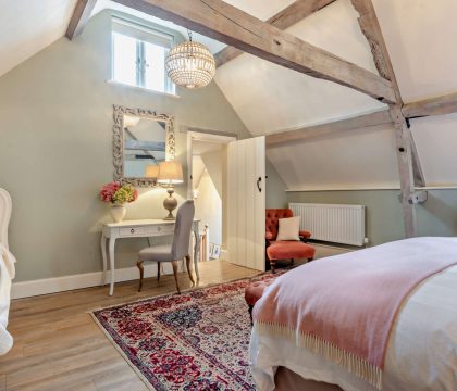 Rectory Barn Master Bedroom - StayCotswold