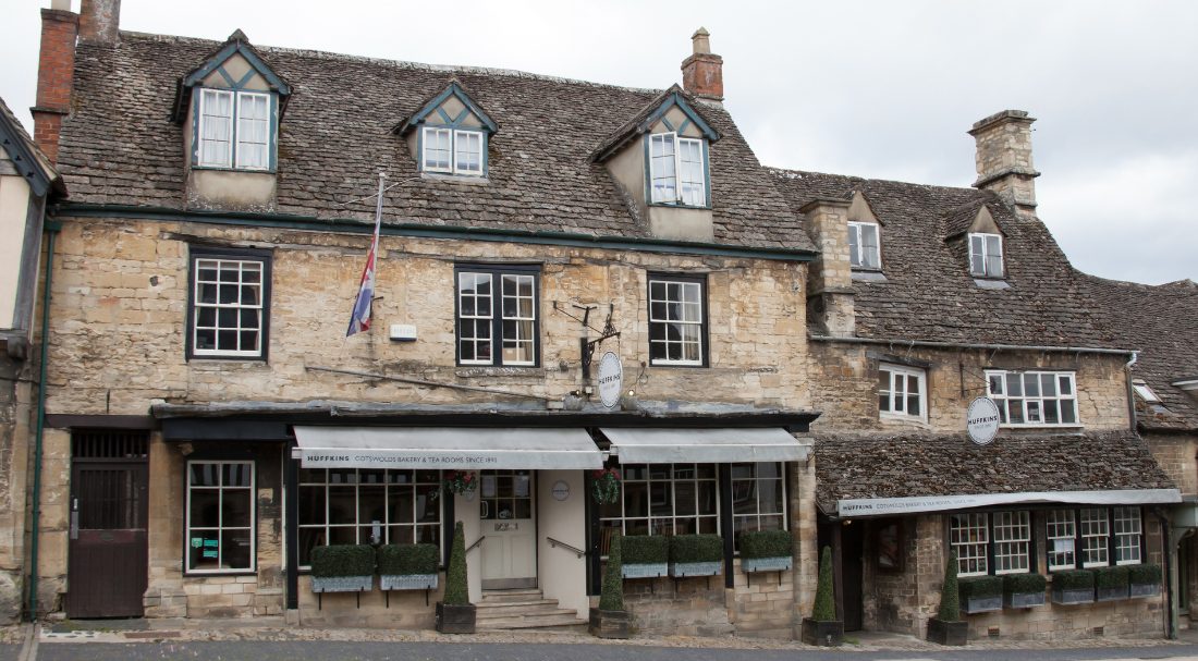 Huffkins Tearoom in Burford for Afternoon Tea in the Cotswolds