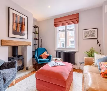 Shakespeare Cottage Living Room - StayCotswold