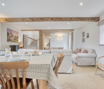 Prince Barn Dining Area - StayCotswold