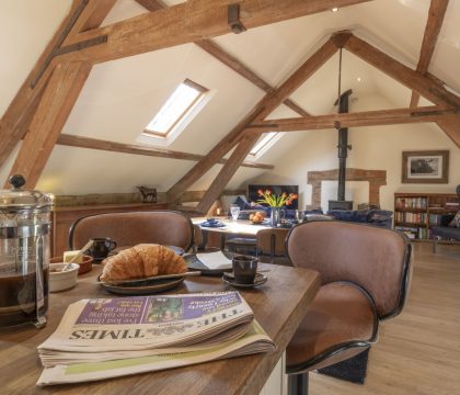 The Granary at Oriel Farm Kitchen Area - StayCotswold