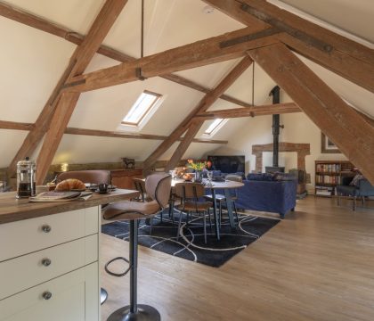 The Granary at Oriel Farm Kitchen Area - StayCotswold