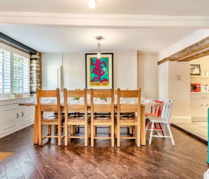 Cross Keys Cottage Dining Area - StayCotswold