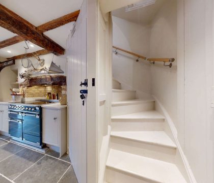 Cross Keys Cottage Stairway - StayCotswold